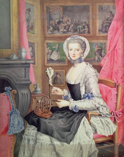 Self Portrait, 1776 by Archduchess of Austria Maria Christine
